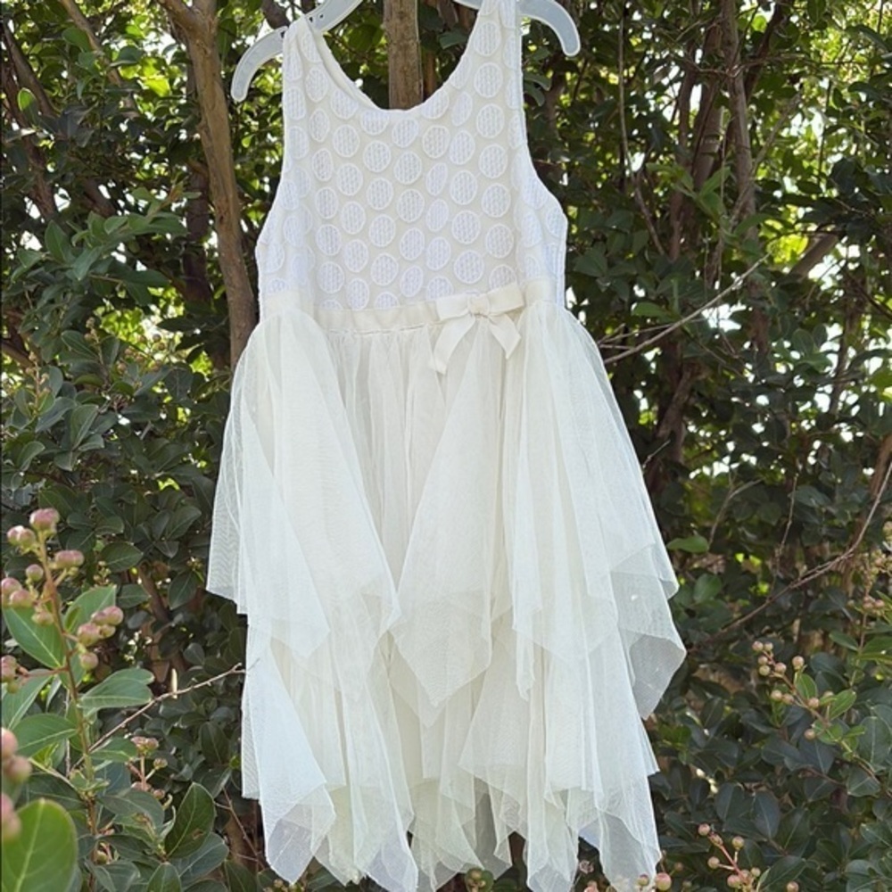 Cat & Jack White Toddler Dress